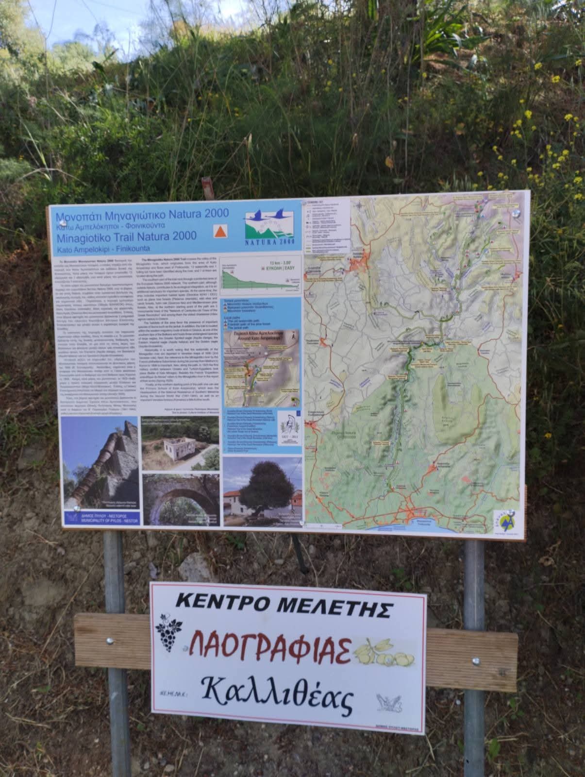 Τοποθέτηση Πινακίδας Πληροφοριών